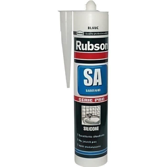 Masilla de silicona sanitaria - blanco - antimoho - 300 ml