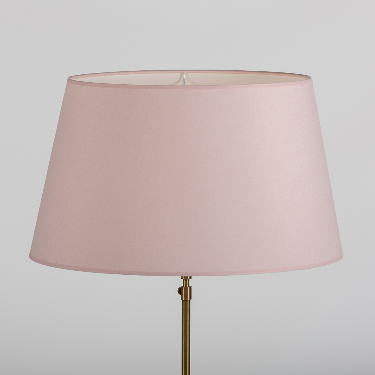 Pantalla conica 45x35x26 rosa palo