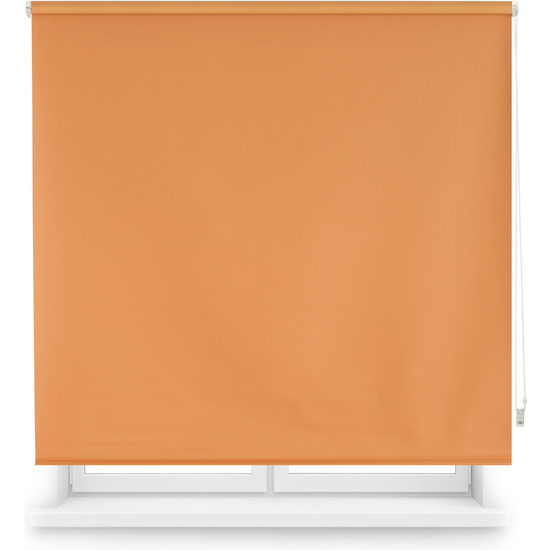 Estor enrollable opaco 180x230 naranja