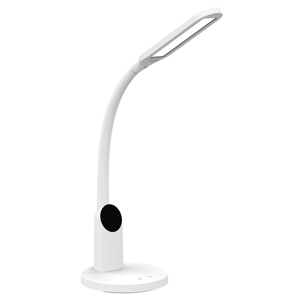 Flexo virtual blanco 8w 595lm temporizador inalámbrico 52x16,5x16,5cm
