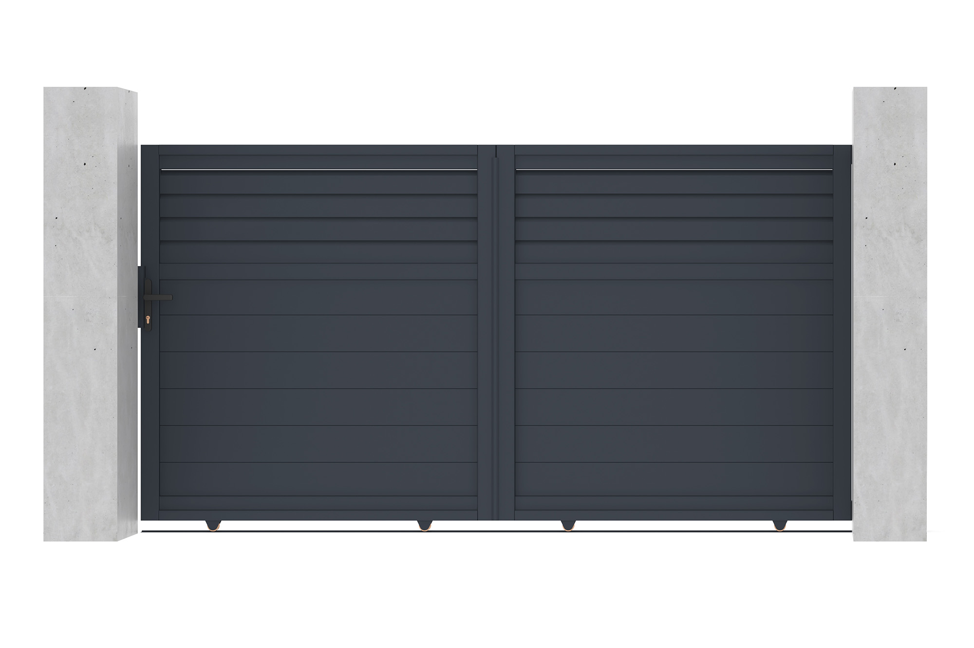 Puerta corredera de aluminio 3m carpatia a.160cm