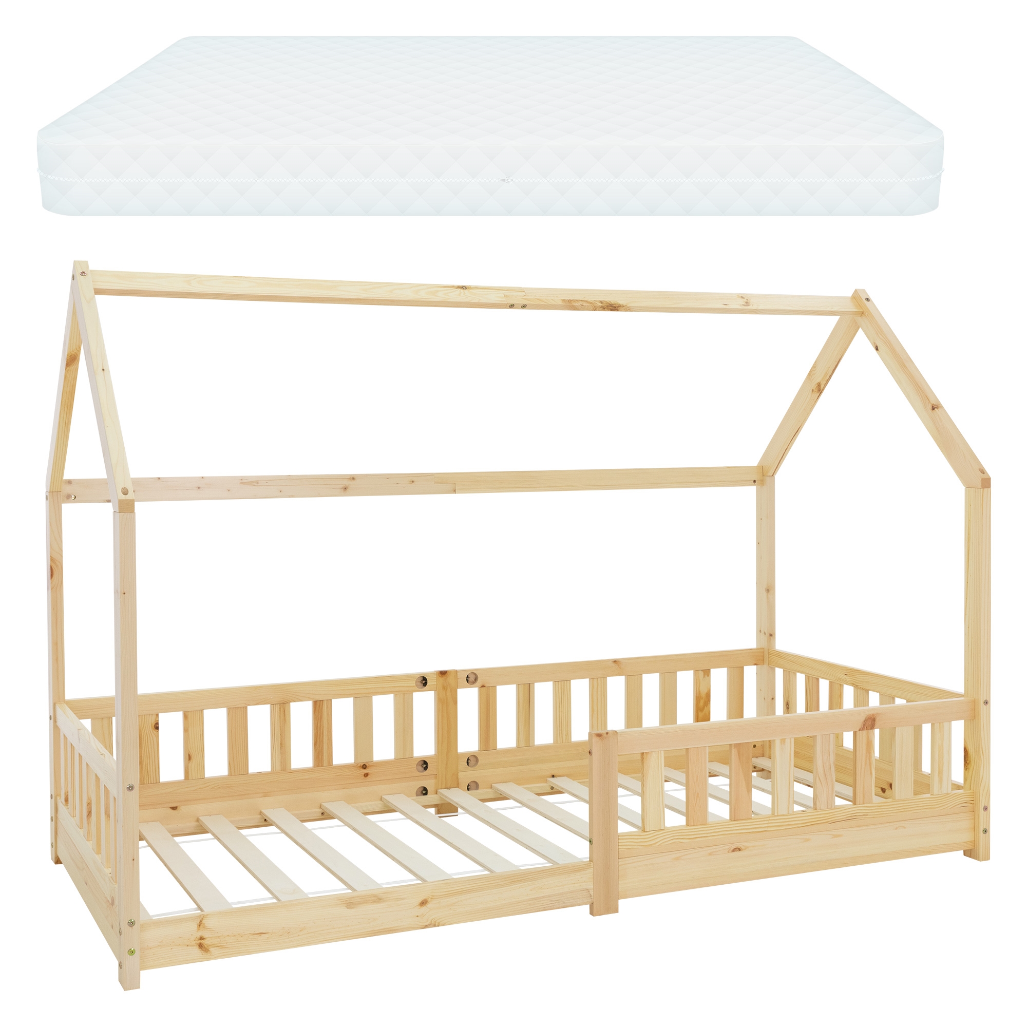 Cama infantil montessori 90 x 200 cm ml-design