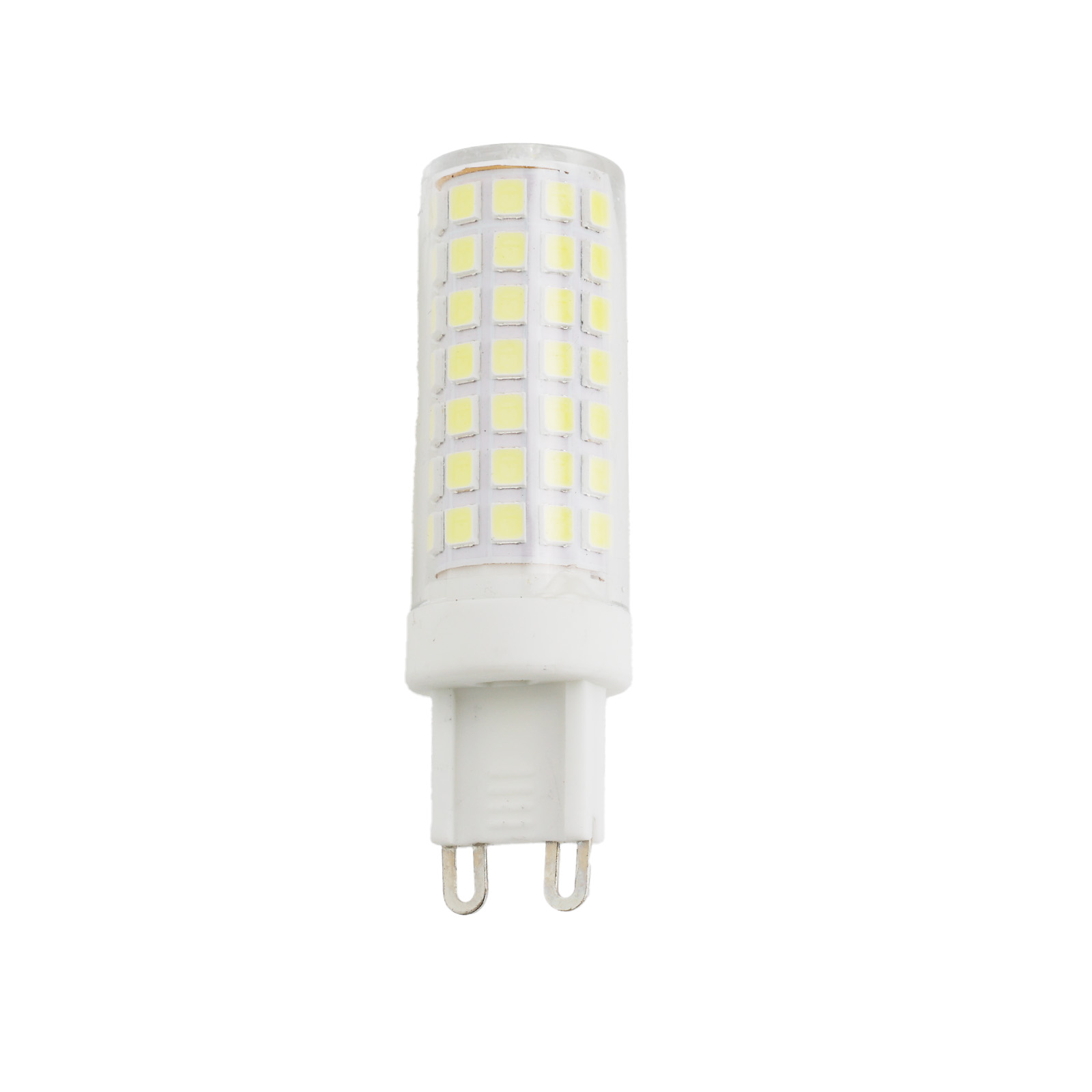 Pack 6 bombillas LED g9 6w 3000k luz cálida