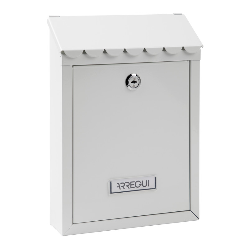Arregui civic e5721-c buzón exterior de acero, buzón de pared pequeño