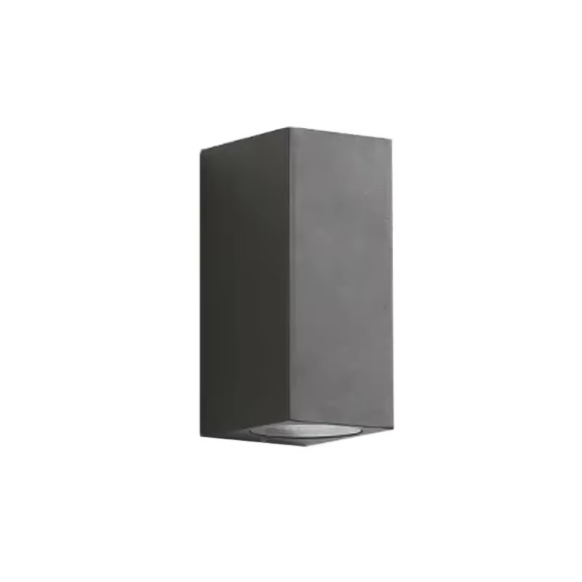 Aplique LED de pared "perth" exterior ip65 3000k rectangular 10w negro