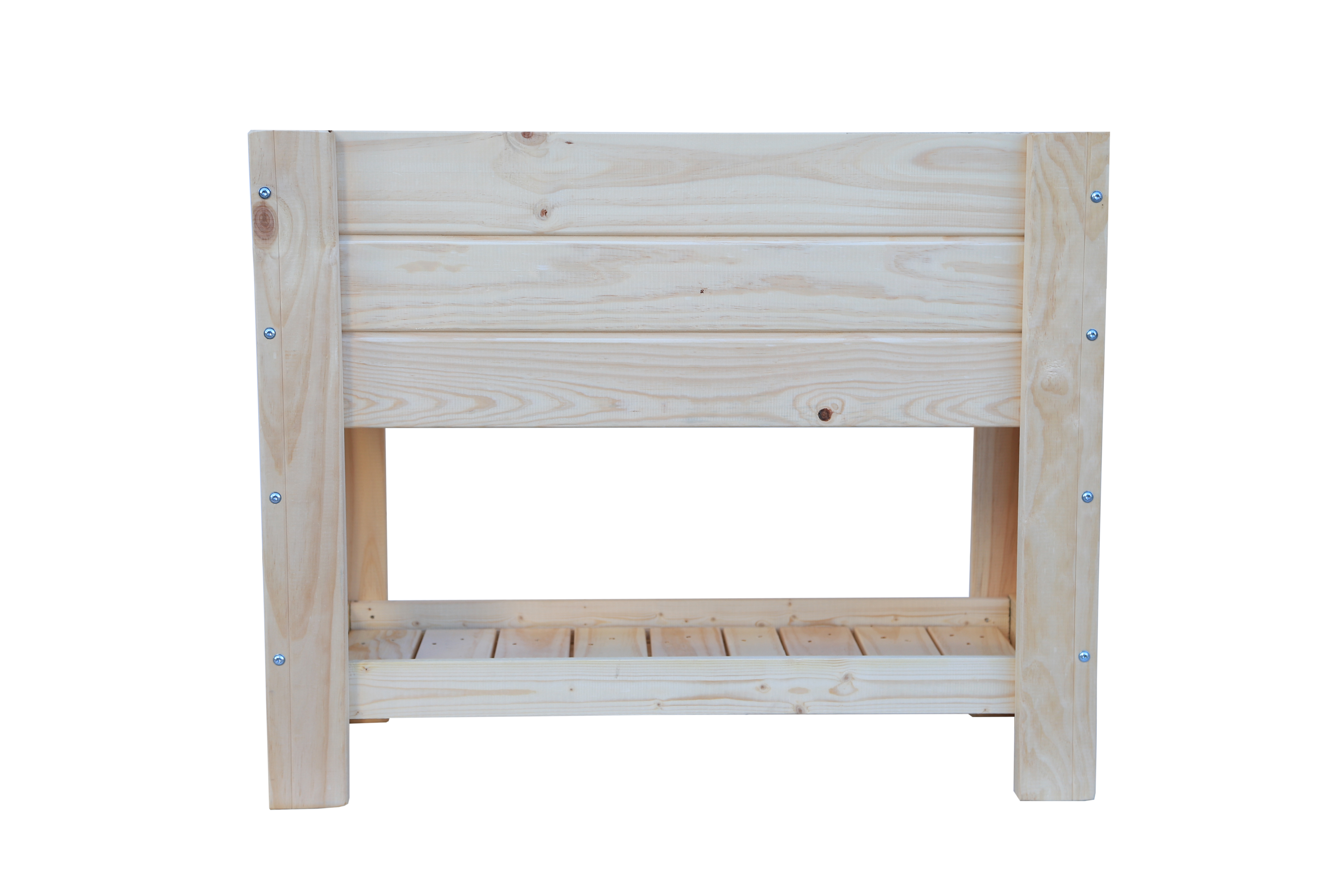 Mesa de cultivo de madera 99x39x80 cm 80l el sotillo natural-madelea