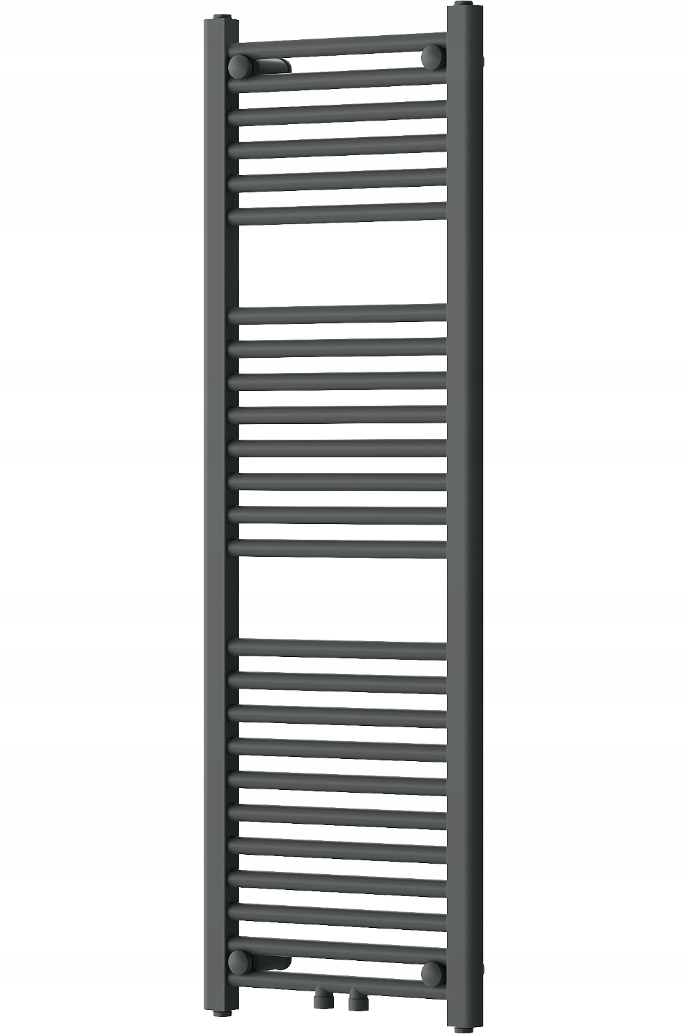 Radiador secatoallas eléctrico 439w 120x40x3cm, gris