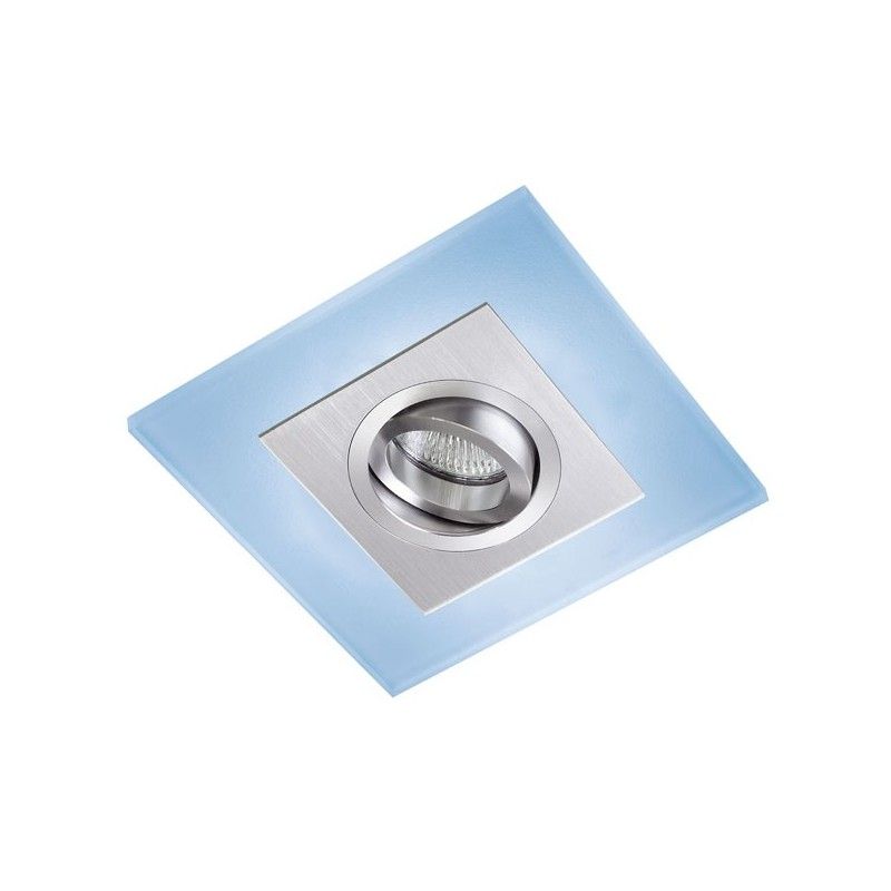 Aro empotrable LED con rgb"iceberg" con base cuadrada gu5.3/gu10 (3,6w) ip2