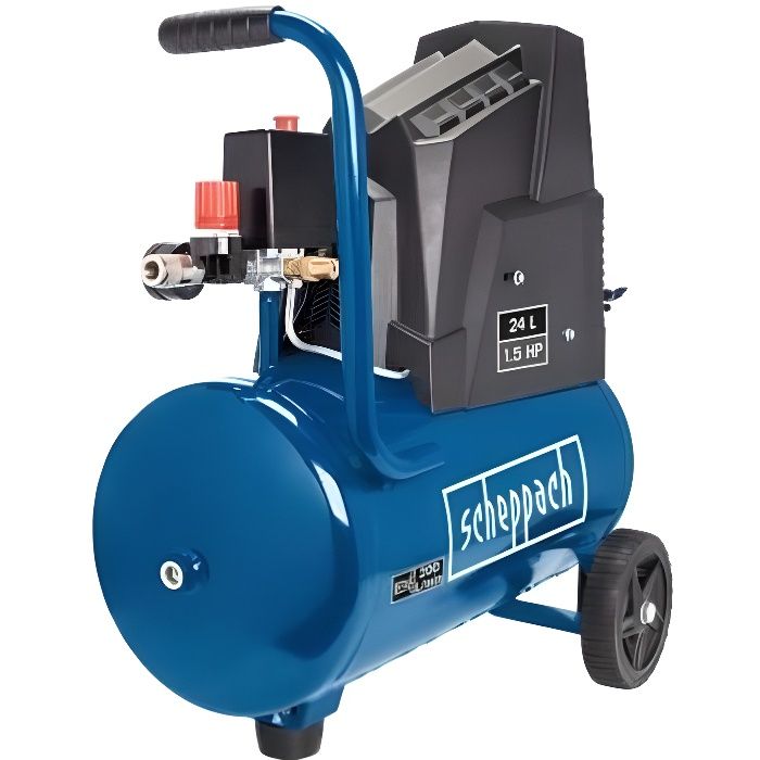 Compresor scheppach - 24l 8 bar - 1100w - hc30ox