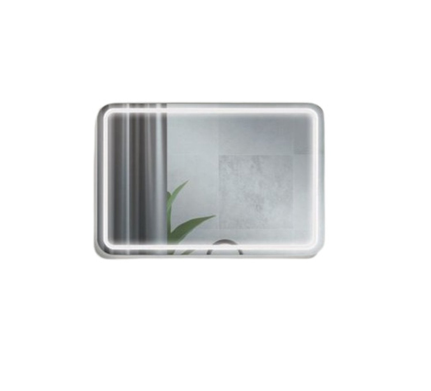 Espejo rectangular LED austria 80x80 6500k fría
