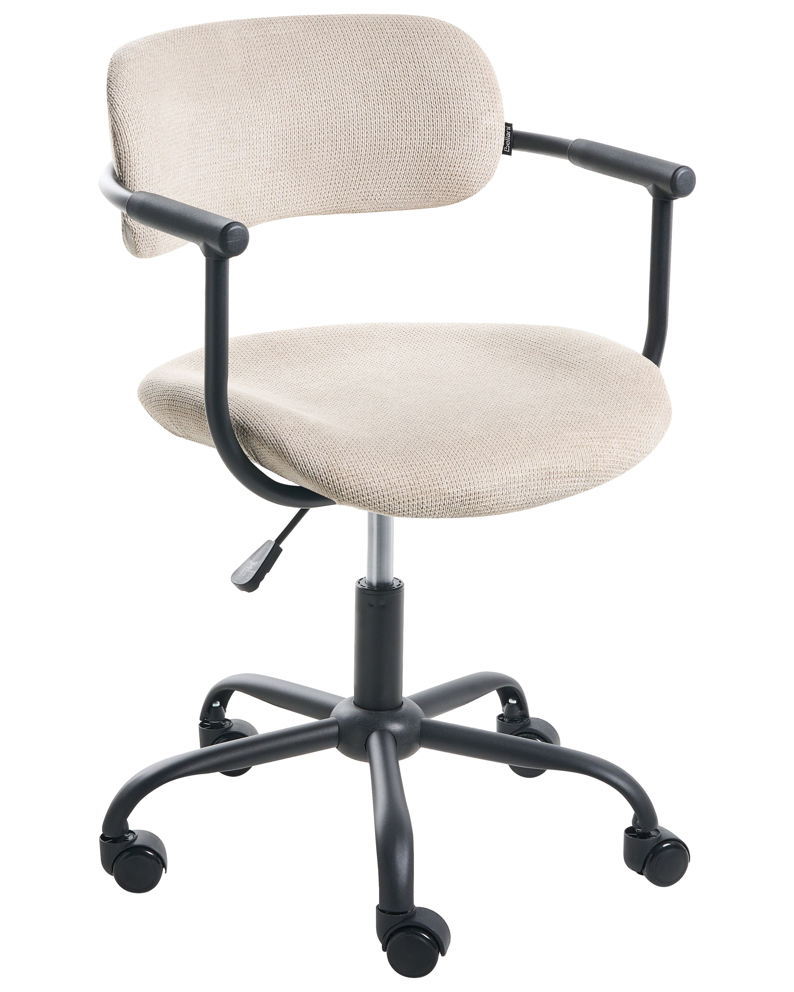 Silla de escritorio vyra tela beige