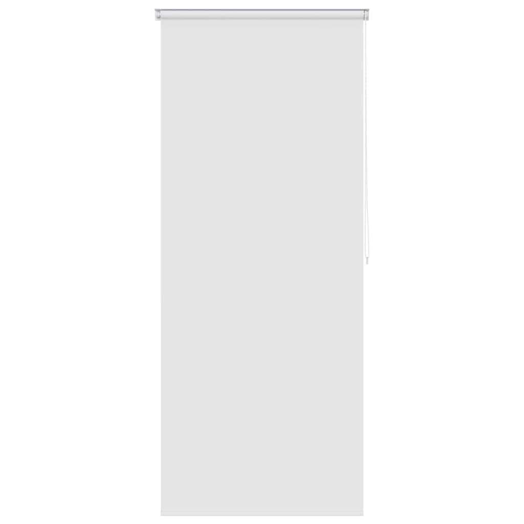 vidaXL persiana enrollable de ducha blanco 80x240 cm