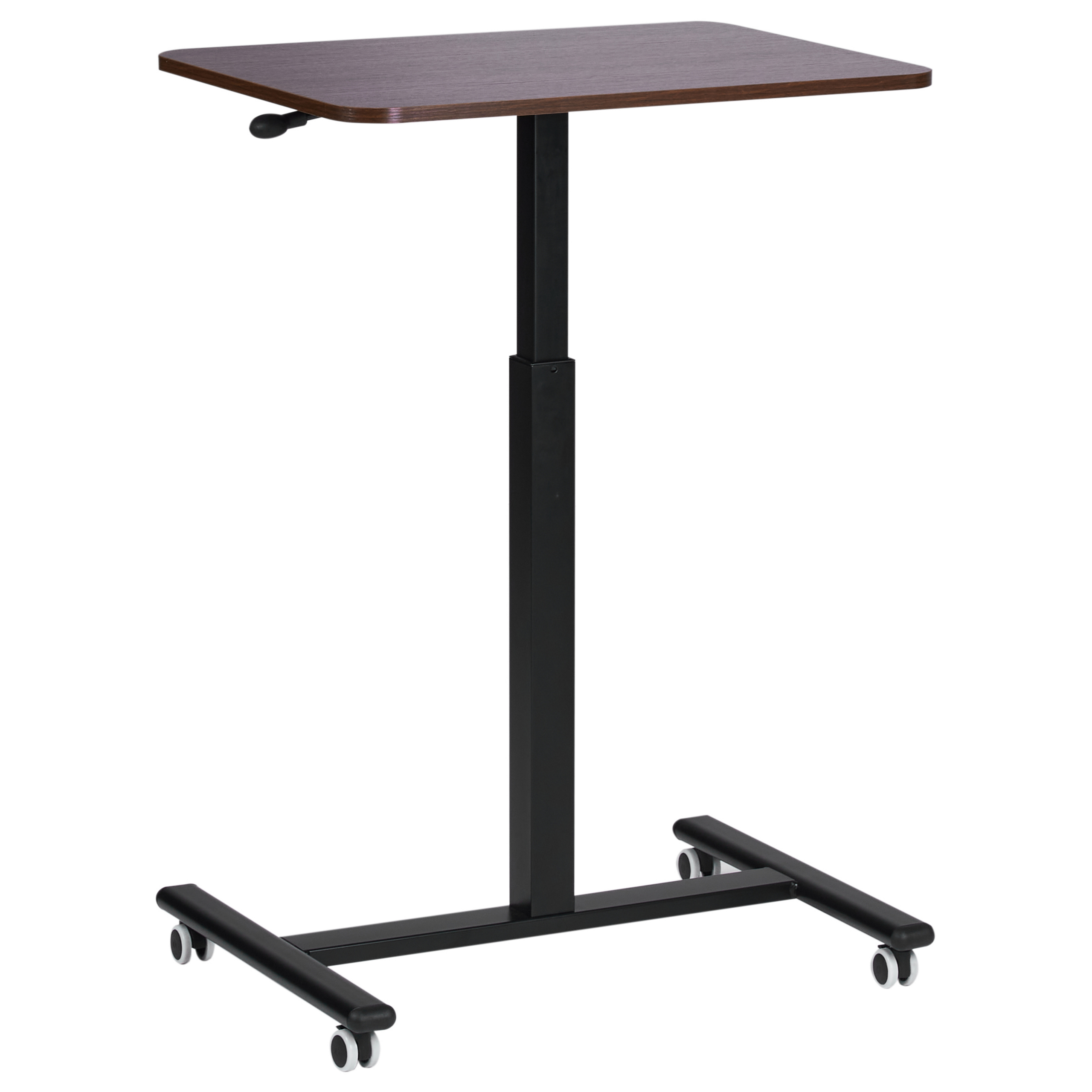 Soporte ajustable para ordenador portátil marrón academia
