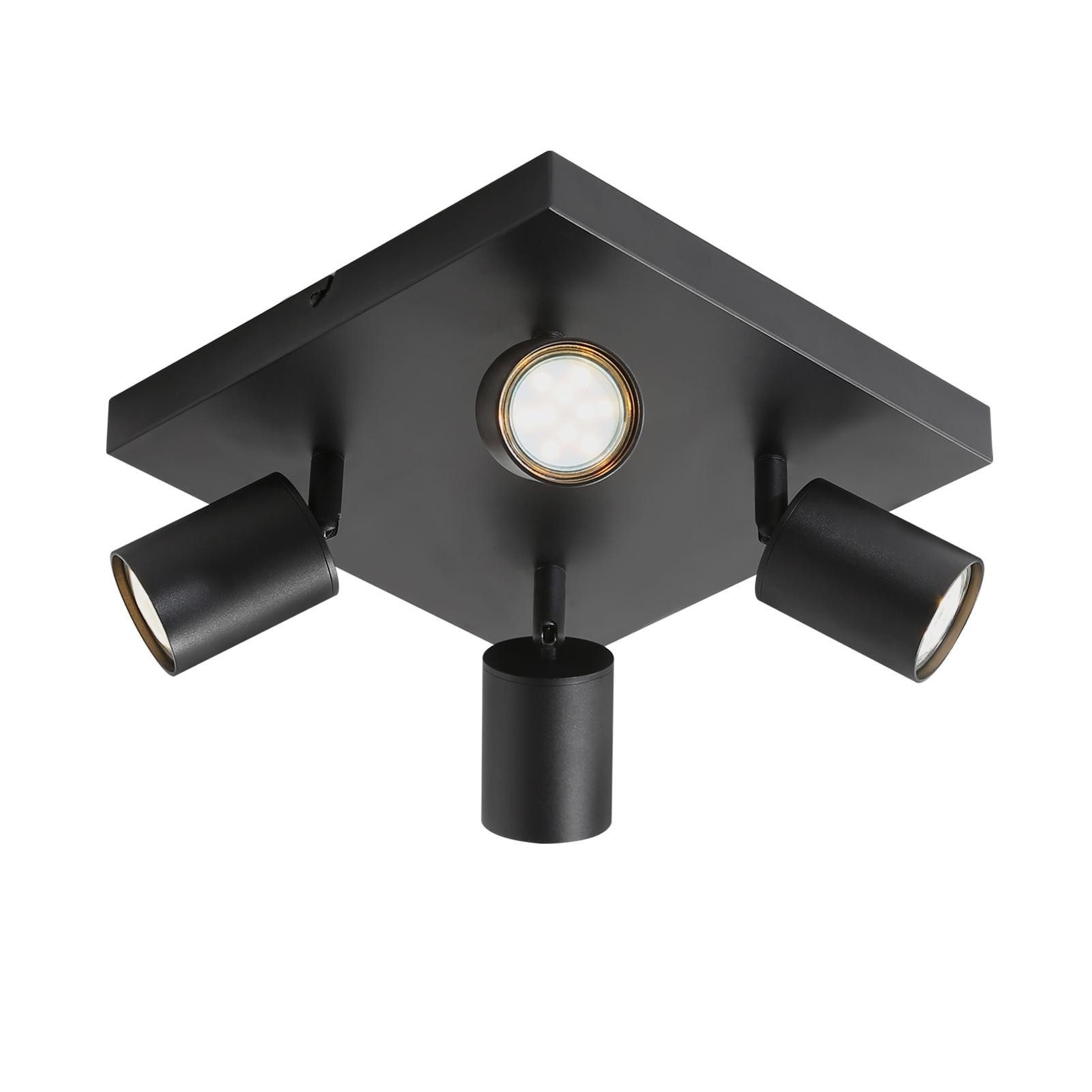 Nettlife foco negra gu10 25x25