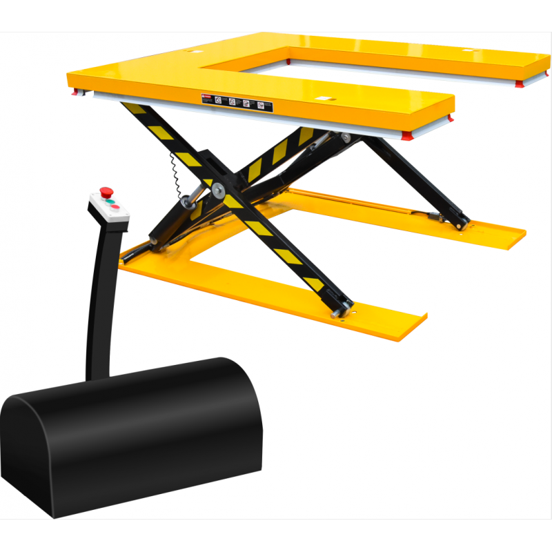 Mesa elevadora eléctrica 1000kg a 860mm de 1450x1140mm (en u) TYMBIA
