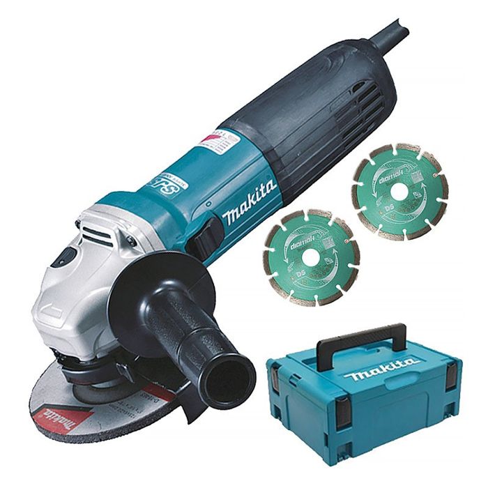 Amoladora 1100w - 2 discos ø125 mm