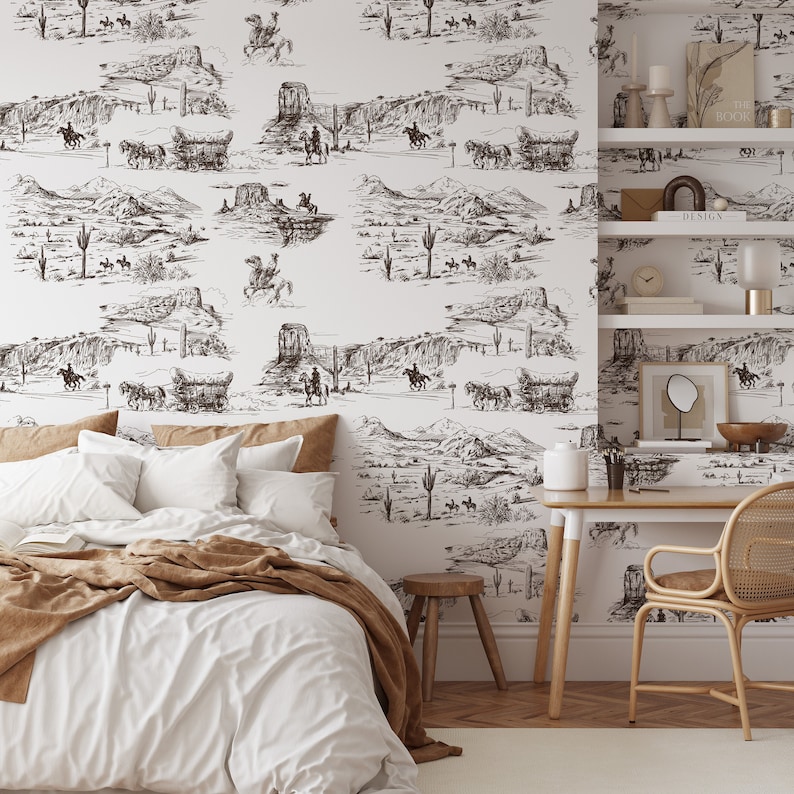 Papel pintado western