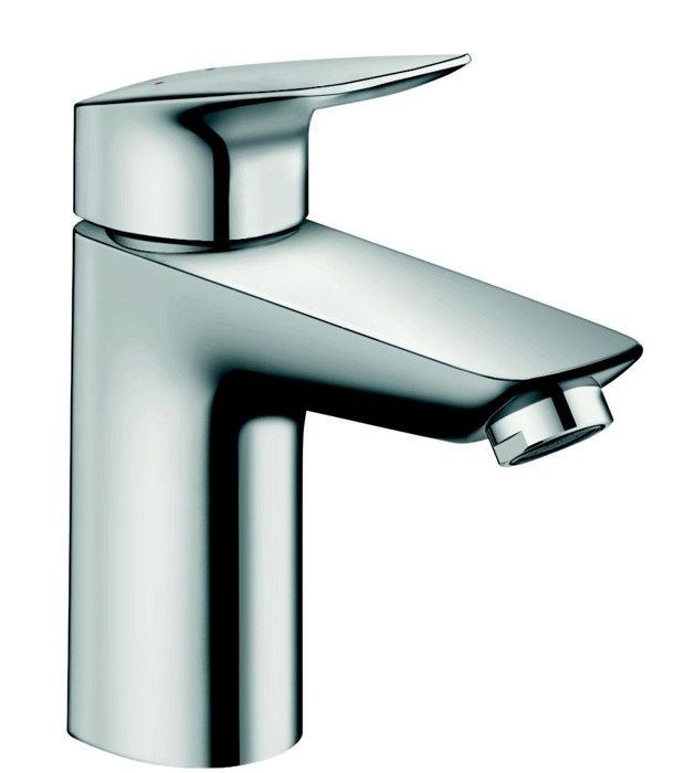 Grifo de lavabo logis 100 ch3 - hansgrohe - cromado