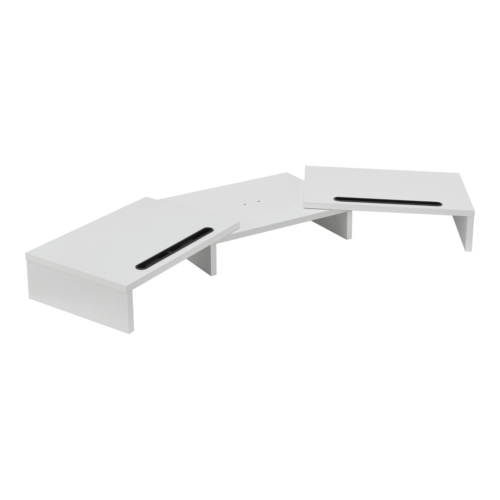 Elevador de monitor ajustable con soporte para portátil 79-111
