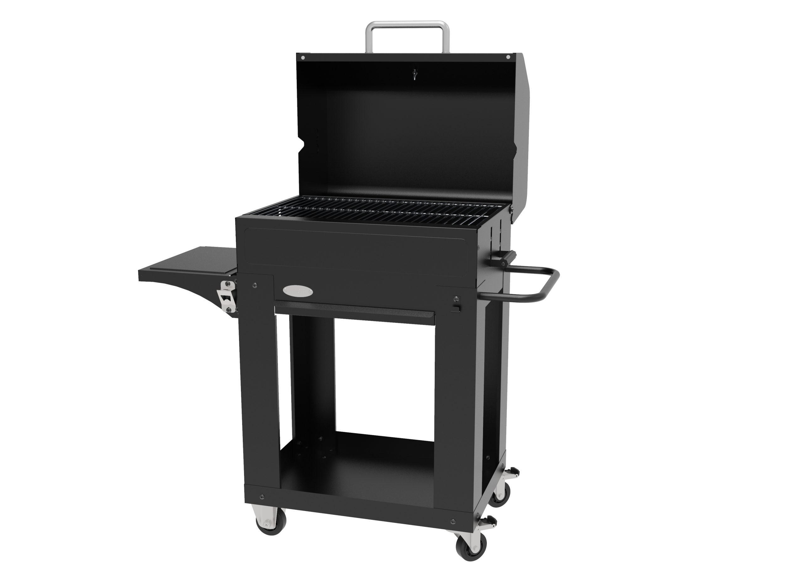 Barbacoa miranda para carbón