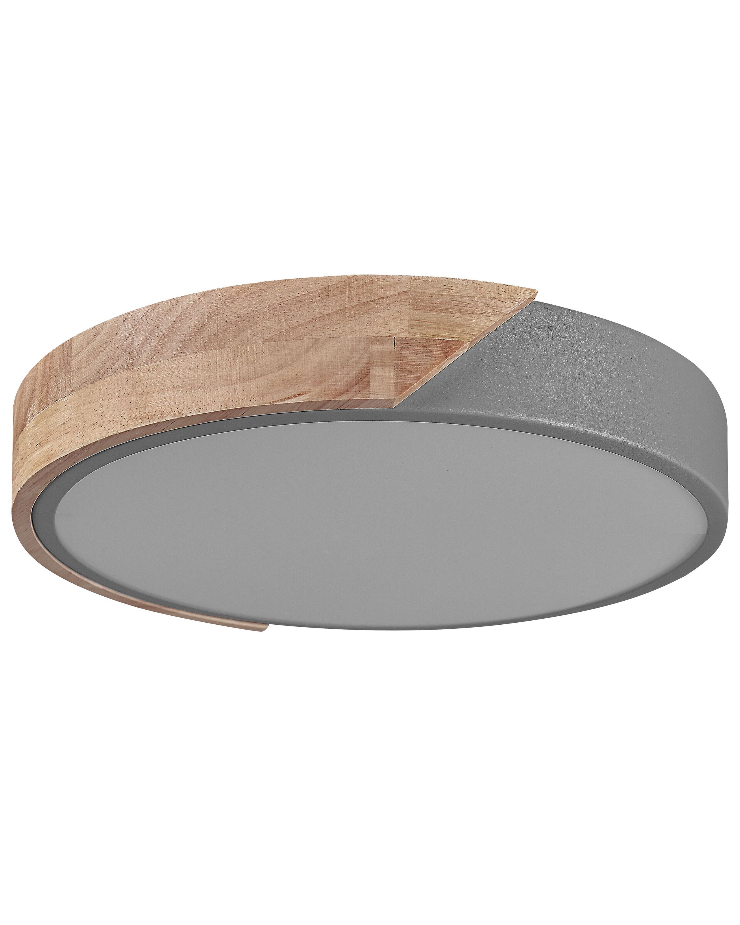 Lámpara LED de techo pattani metal gris