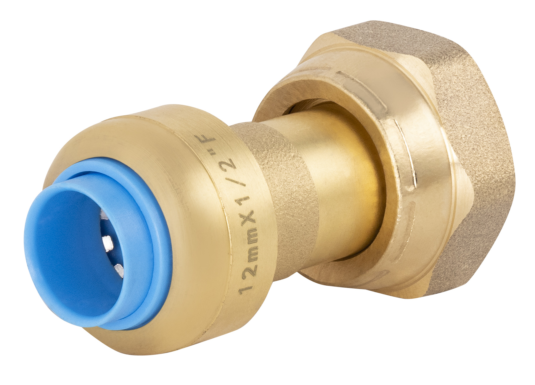 Conector hembra giratorio automático universal ø12 (1/2) tout push