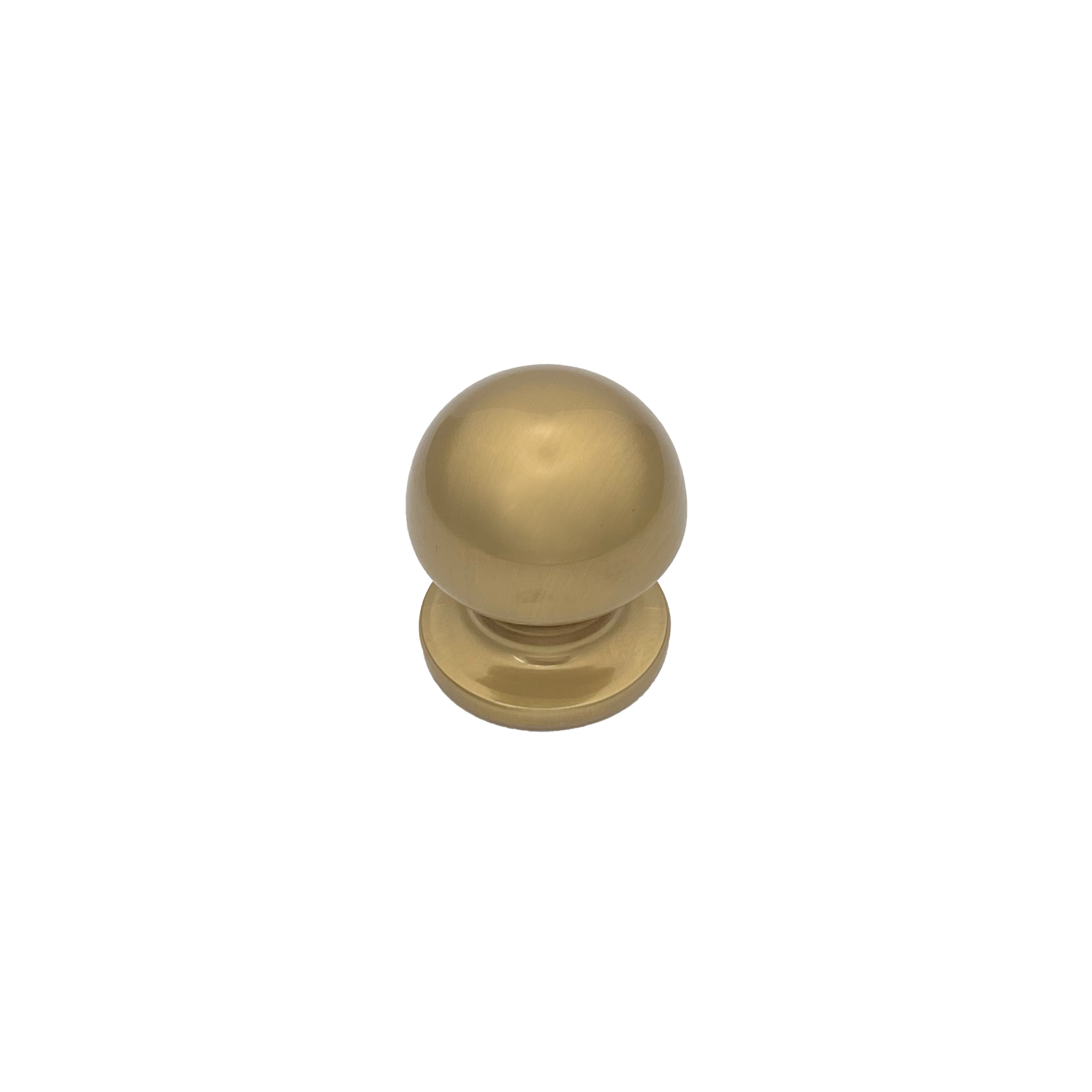 Pomo fijo de puerta, lote de 6, d: 50 mm, aluminio, fijación rápida