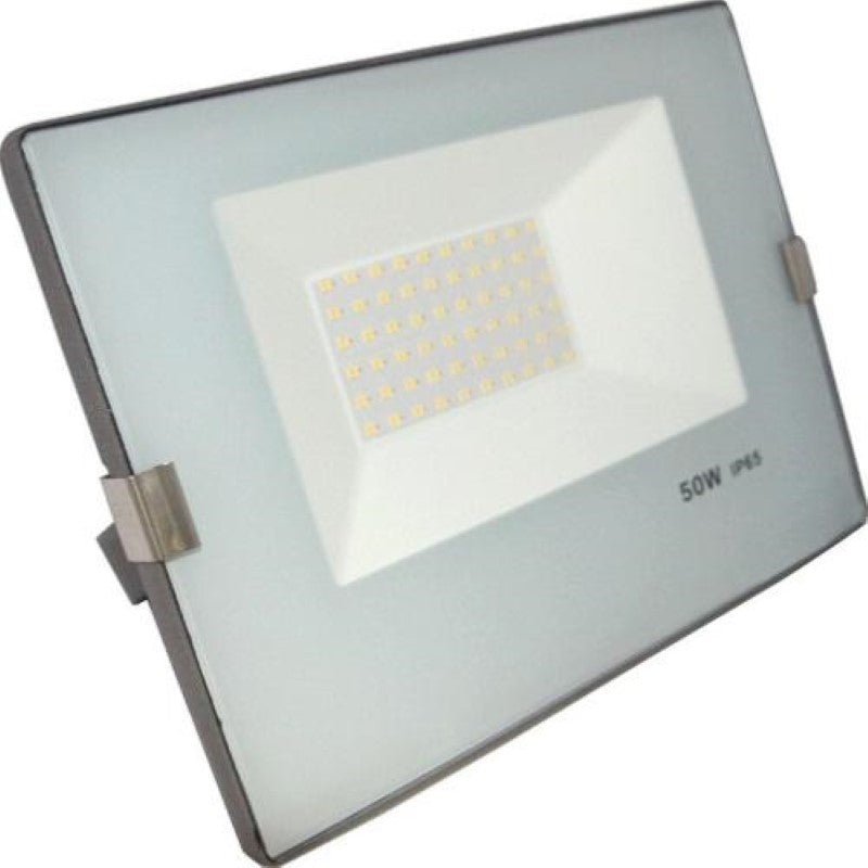 Foco LED de exterior 50w ip65 no flicker - azul gris - blanco neu