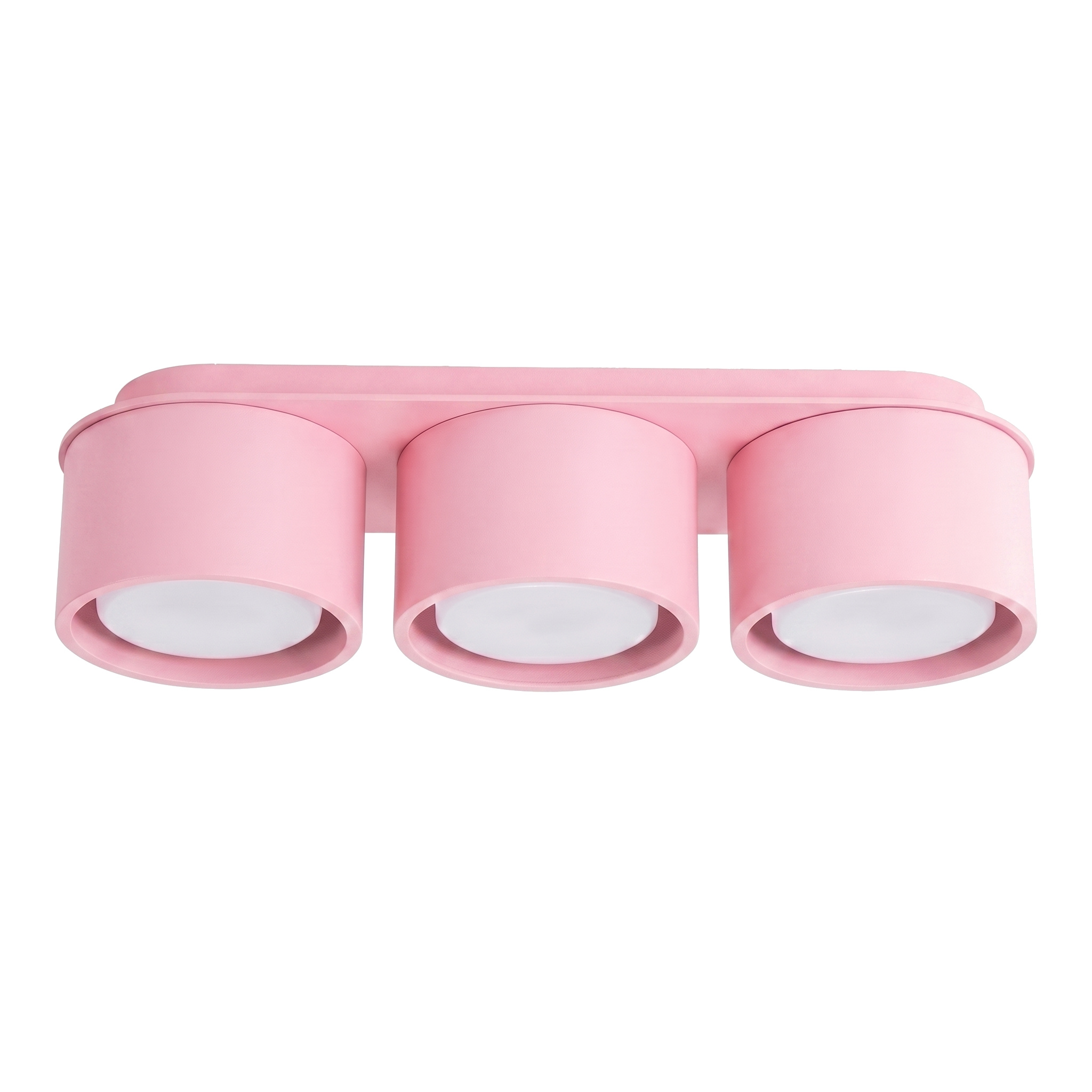 Plafones modo 3 rosa aluminio 32.4x8.2x10.4cm