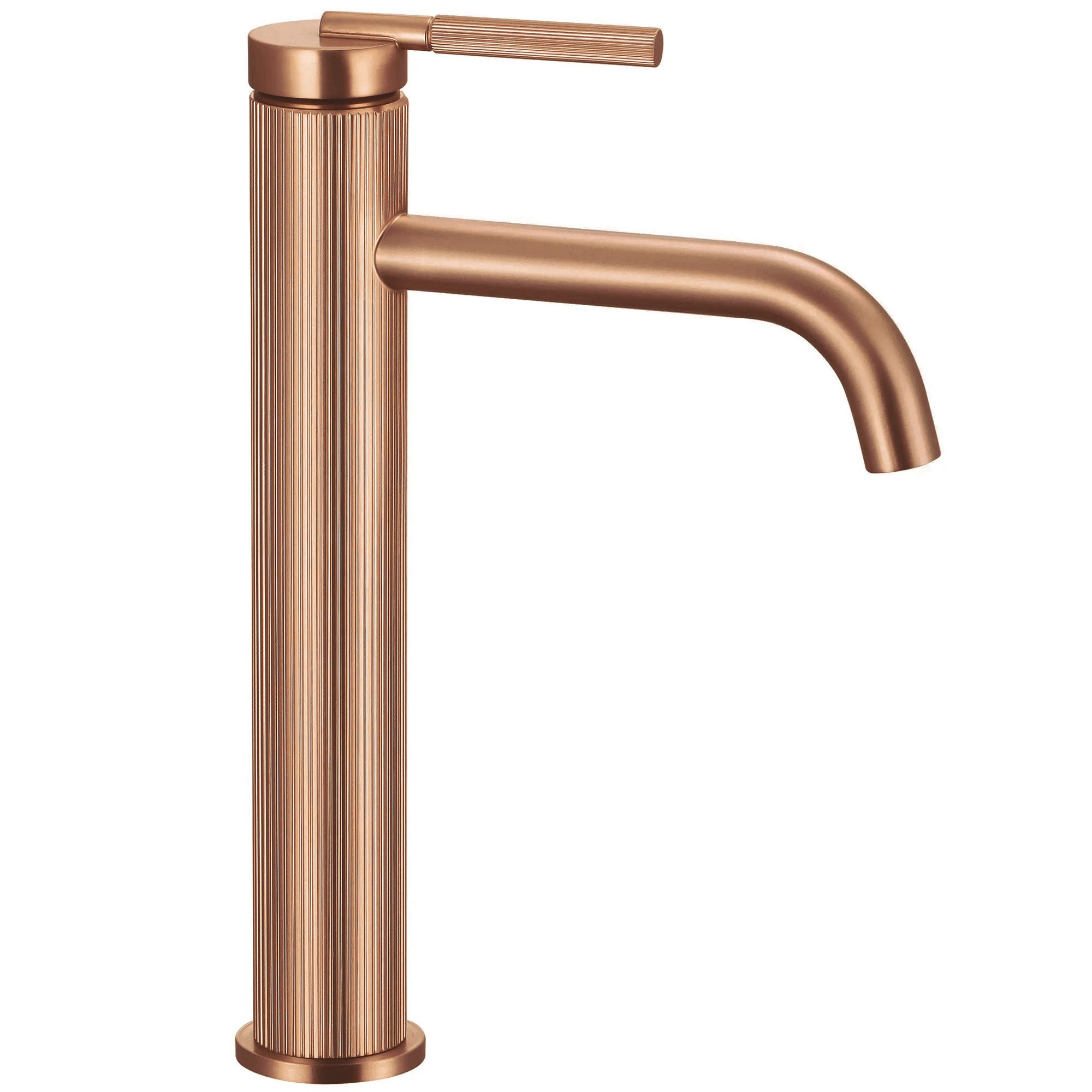Rea grifo de baño argon brush copper high, 29,5x5x19,5 cm