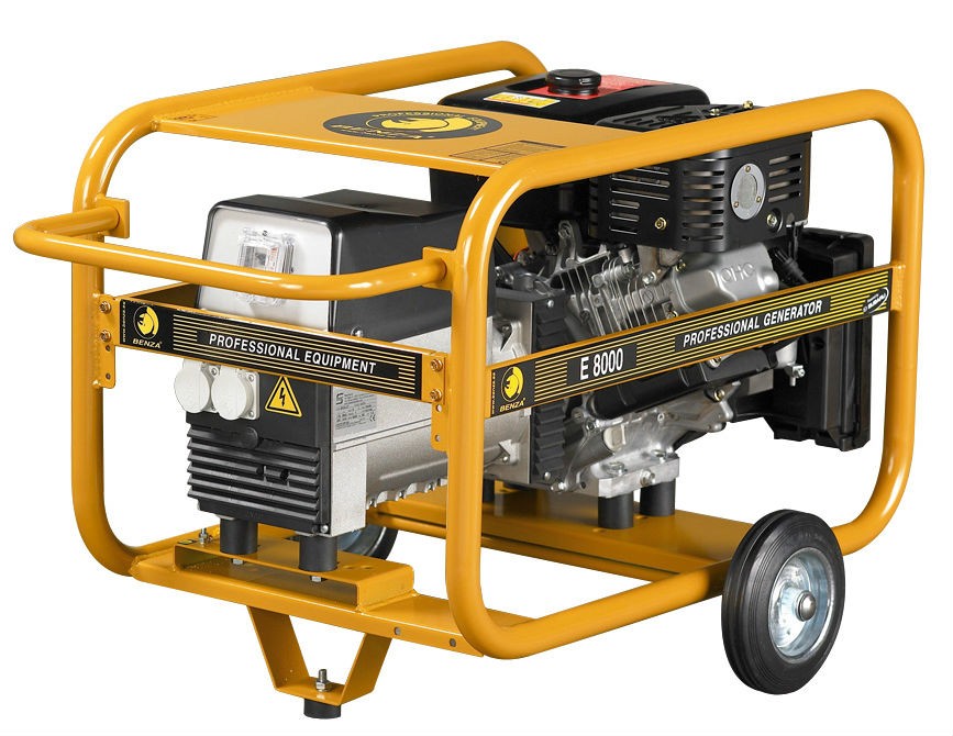 Generador E8000 | E8000 - Arranque manual