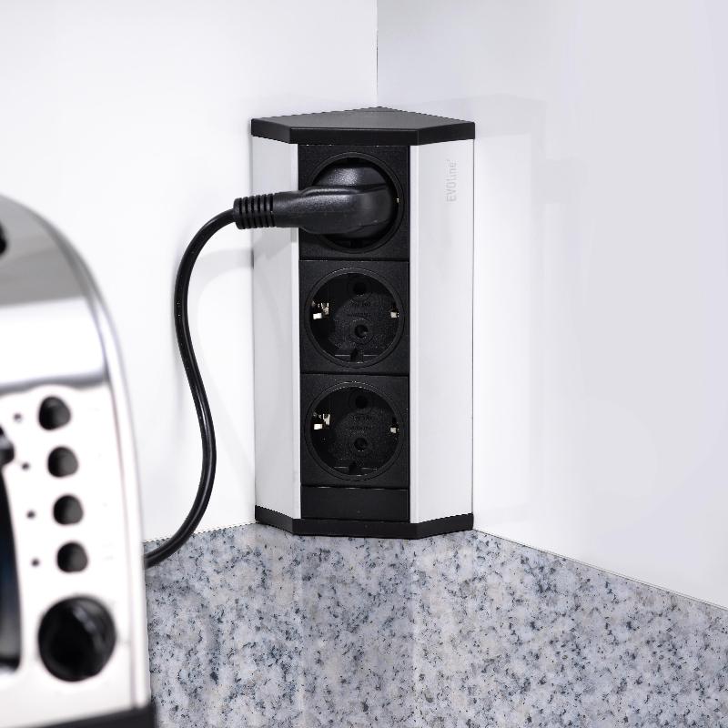 Multiconector de superficie v dock para