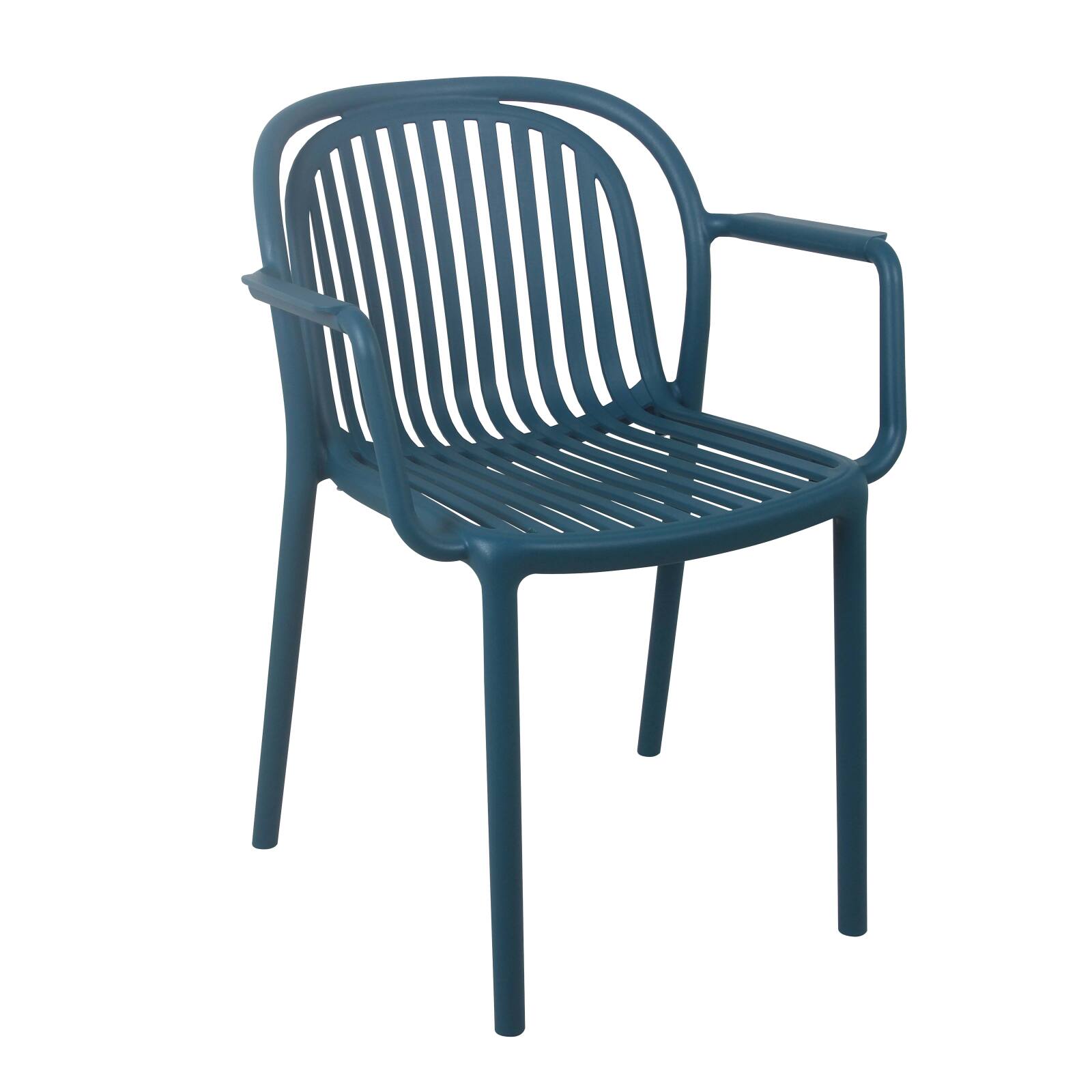 Oviala - sillón de terraza azul pato