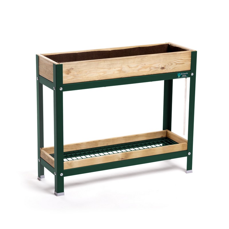 Mi huerto urban | huerto urbano, cultivo de jardin | verde 90x30x78 cm