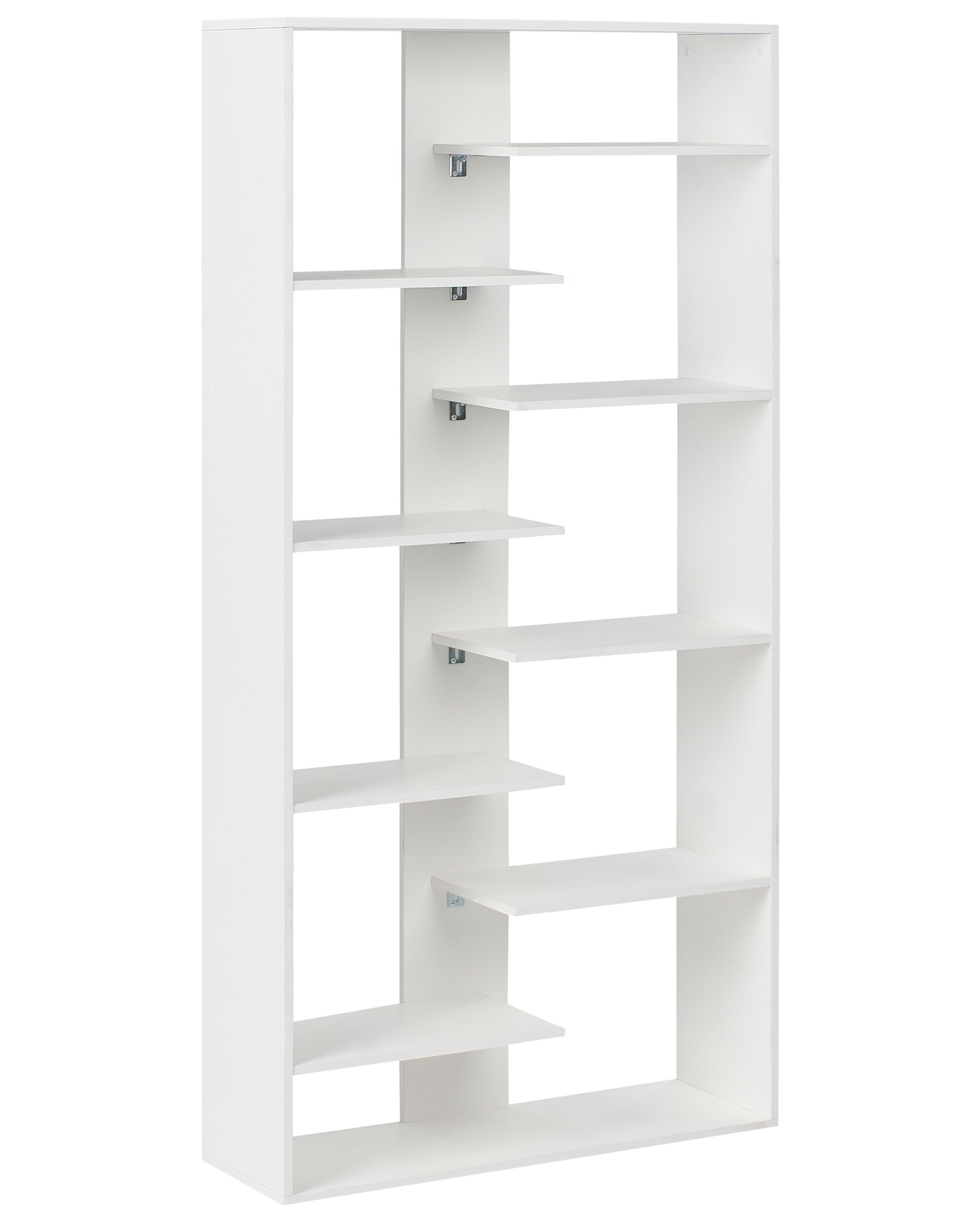 Estantería con 8 baldas fontas 180 cm blanco