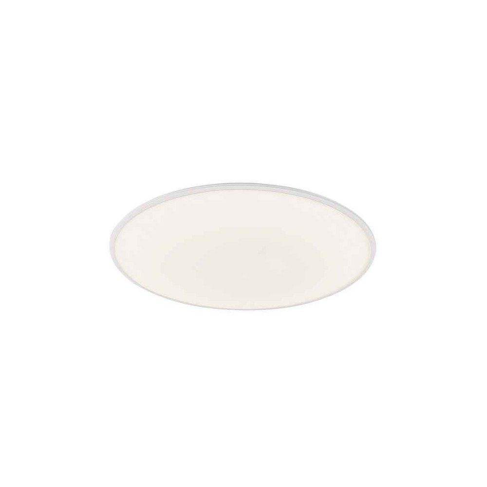 Mantra plafón LED redondo ultrafino slim 24w, blanco ø37cm