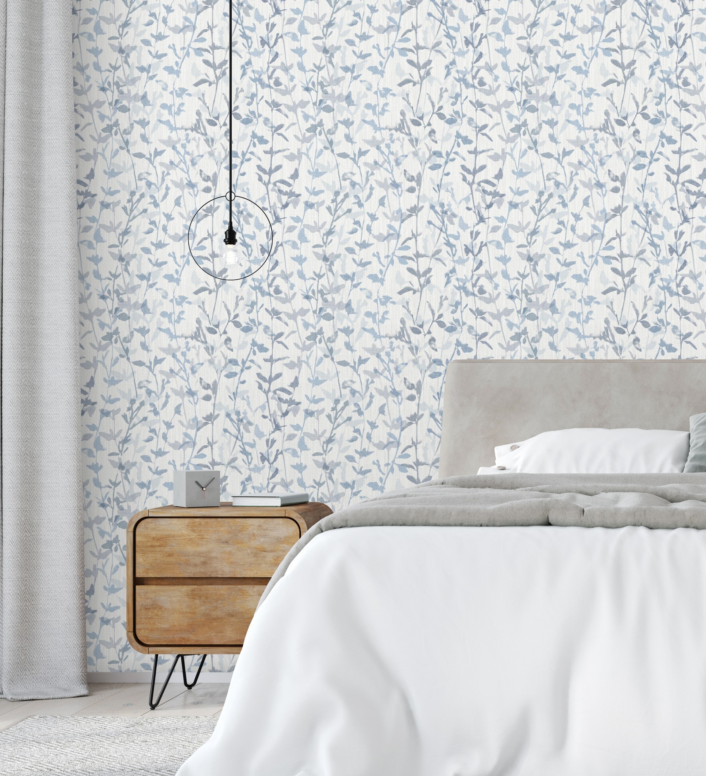 Papel pintado gaulan de ramas y hojas con 5.23m²