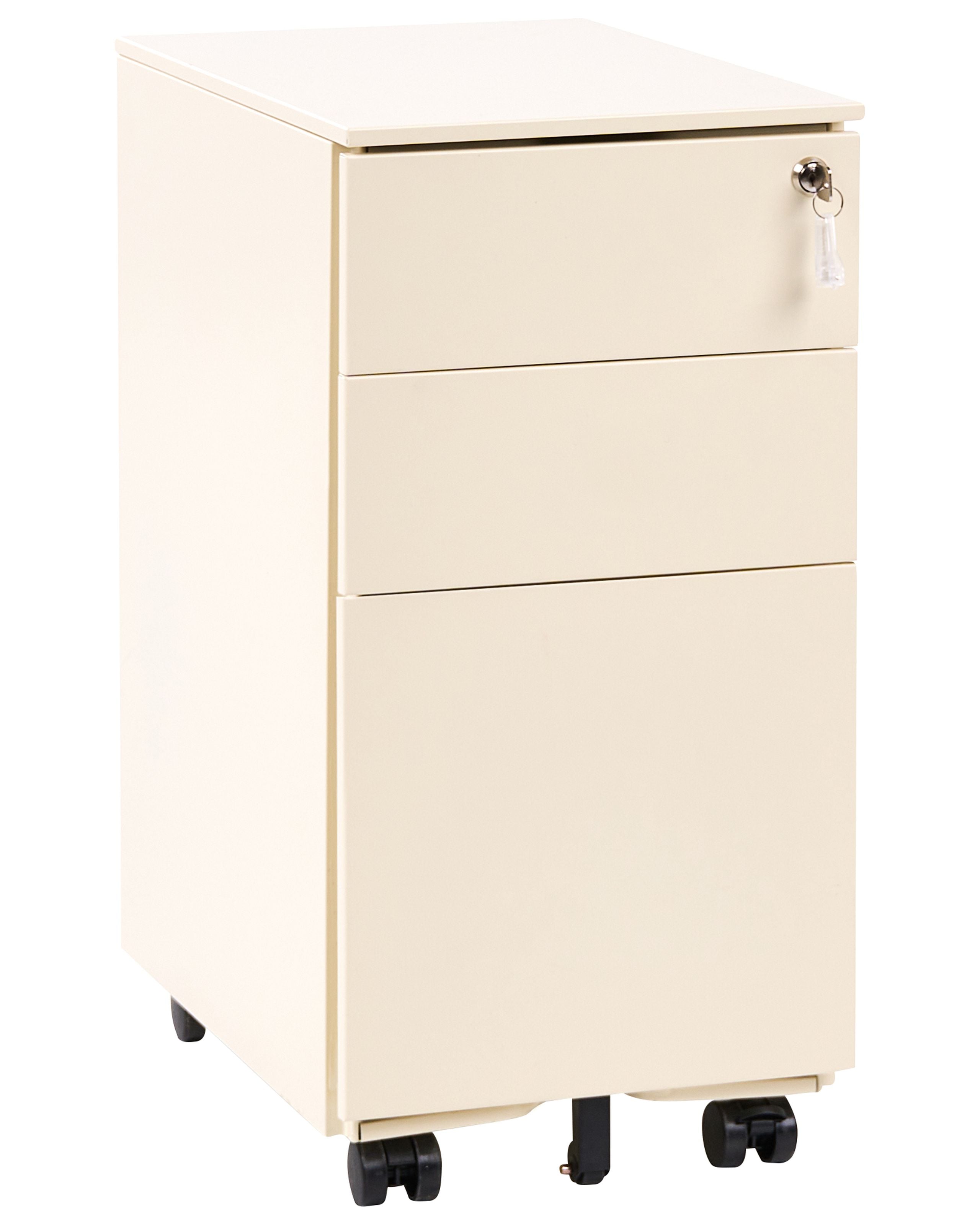 Mueble de oficina bolsena metal beige claro