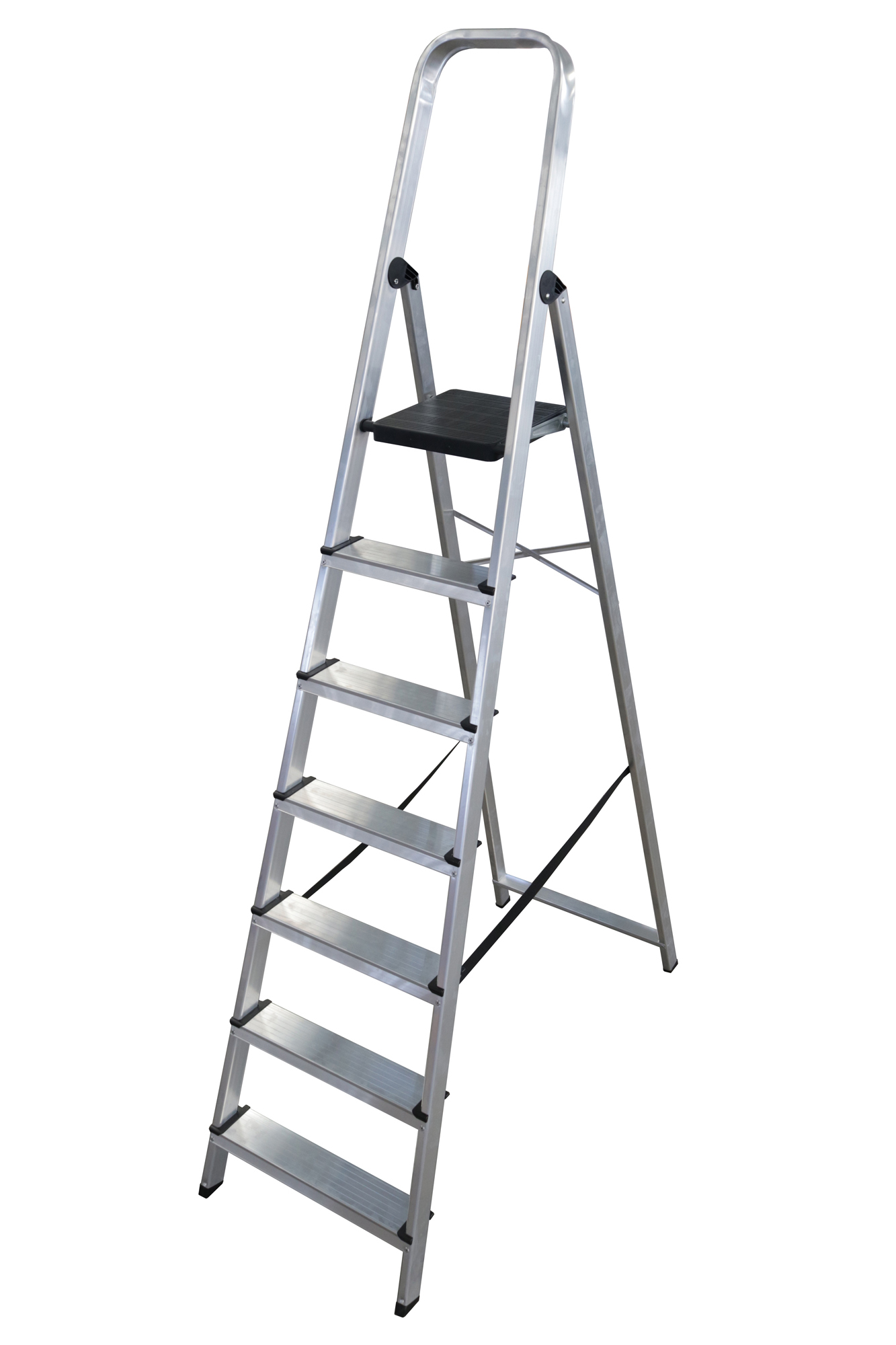 Arcama escalera doméstica de aluminio de 7 peldaños