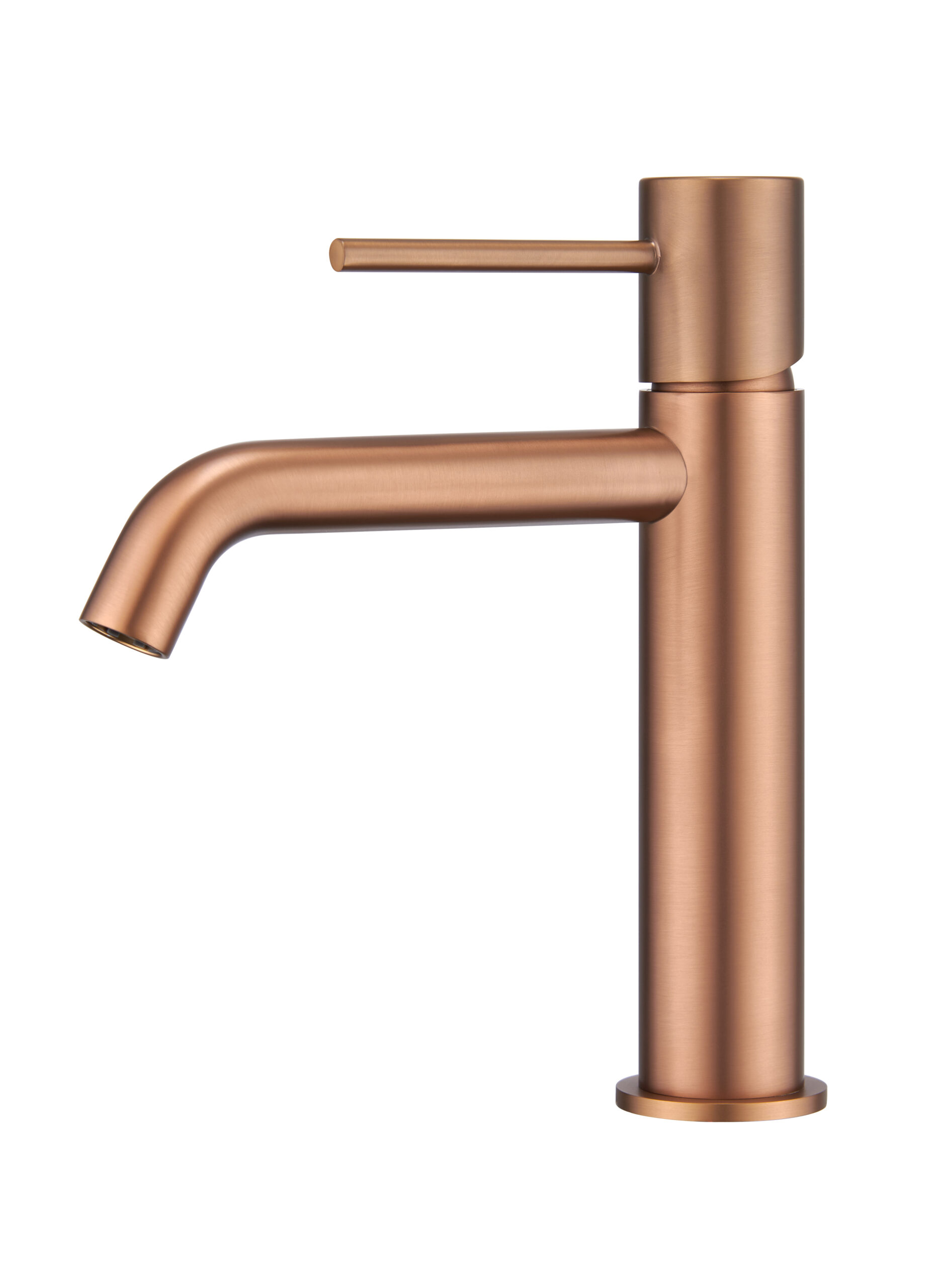 Grifo de lavabo monomando serie monza – oro rosa – cartucho cerámico