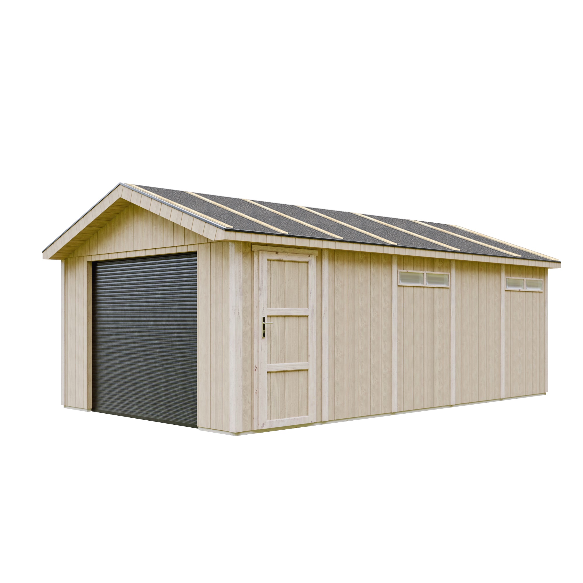 Garaje de calidad premium 21 m²- l378 x l648 cm - Timbela m992b