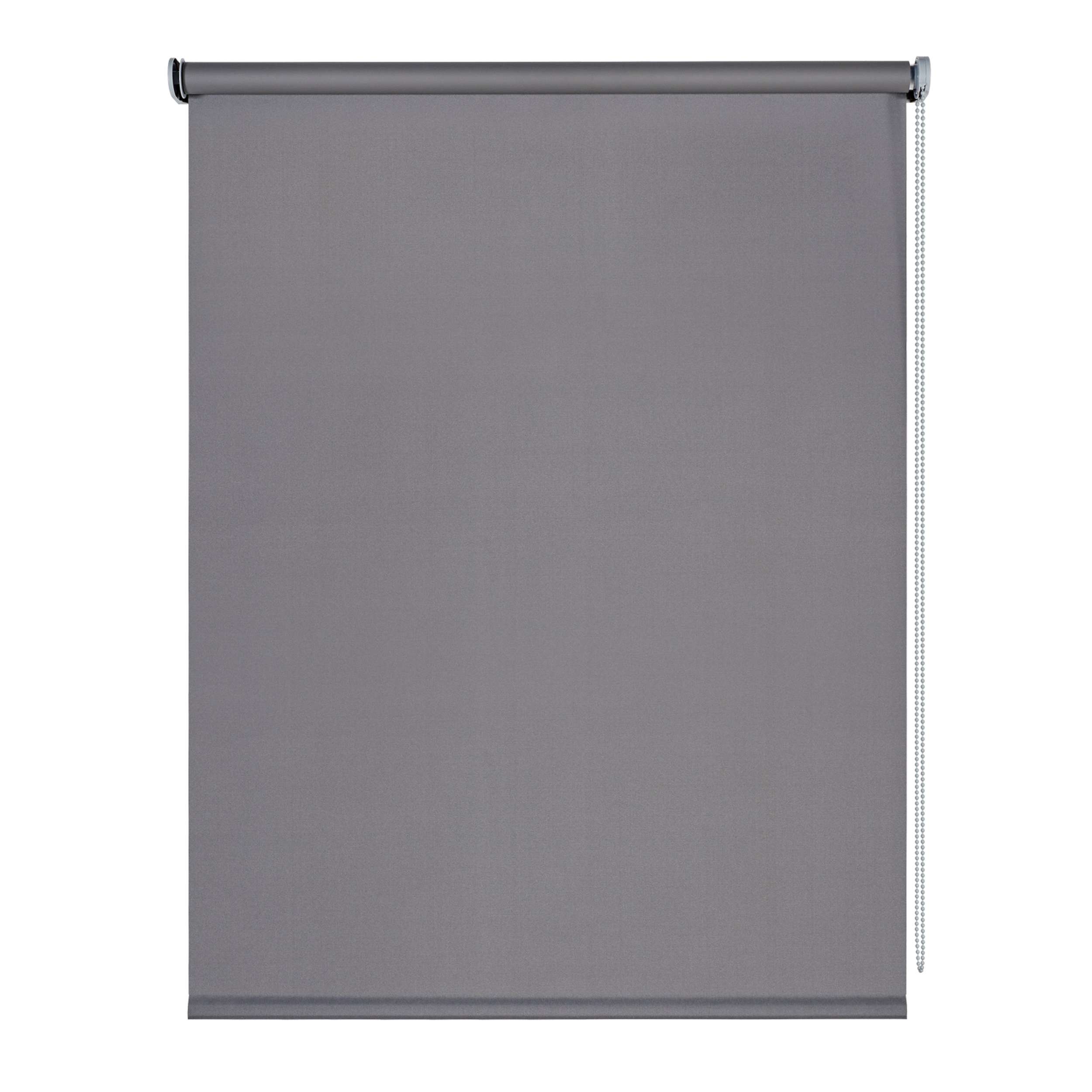 Estor opaco moon, estor enrollable blackout gris oscuro, 100 x 250cm