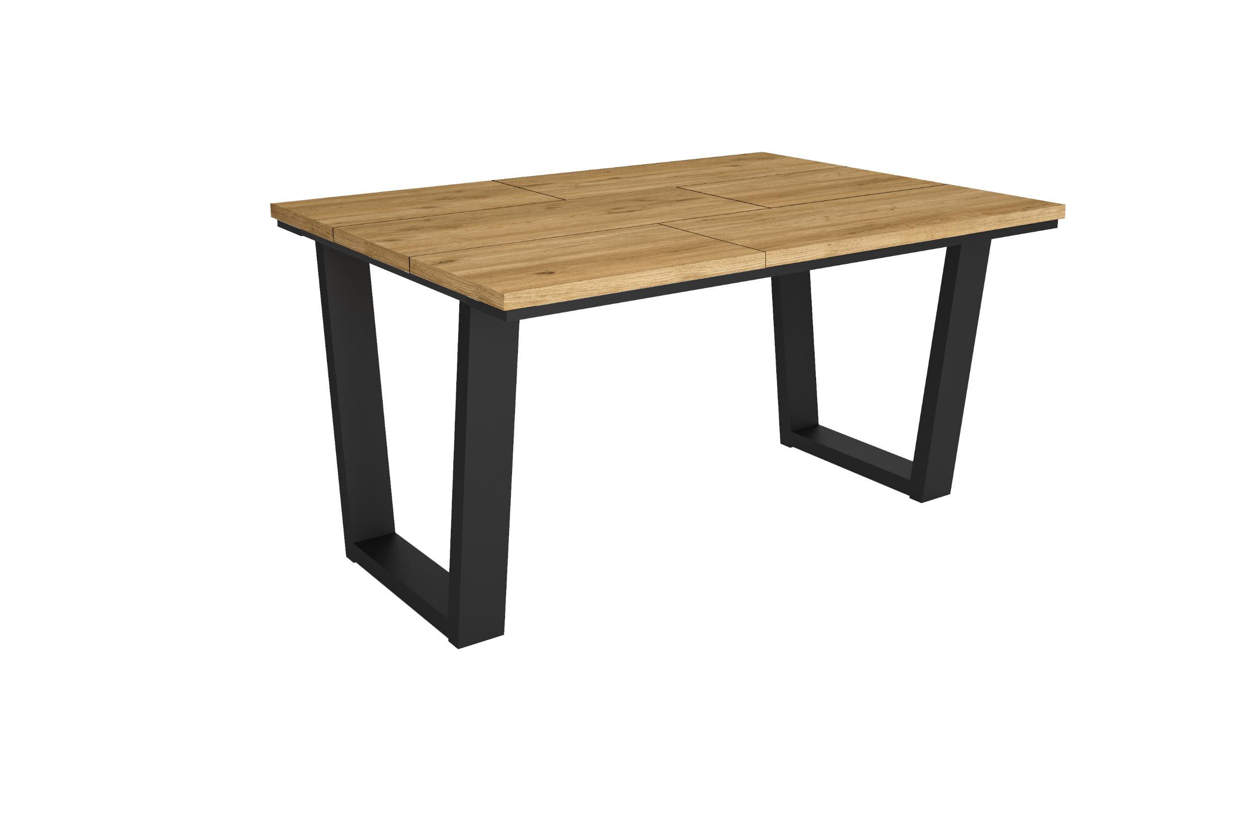 Mesa comedor, 140x90x74cm, roble rf3805
