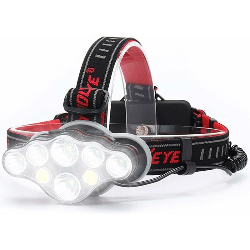 Linterna LED 18000lm 8 modos camping recargable