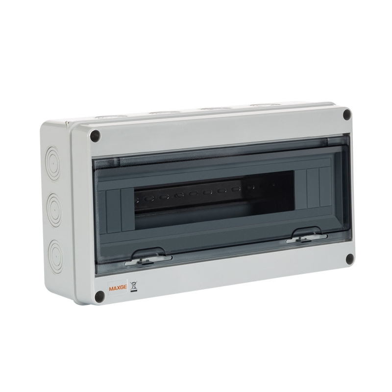 Cofret superficie ip65. 18 modulos 195 x 365 x 110