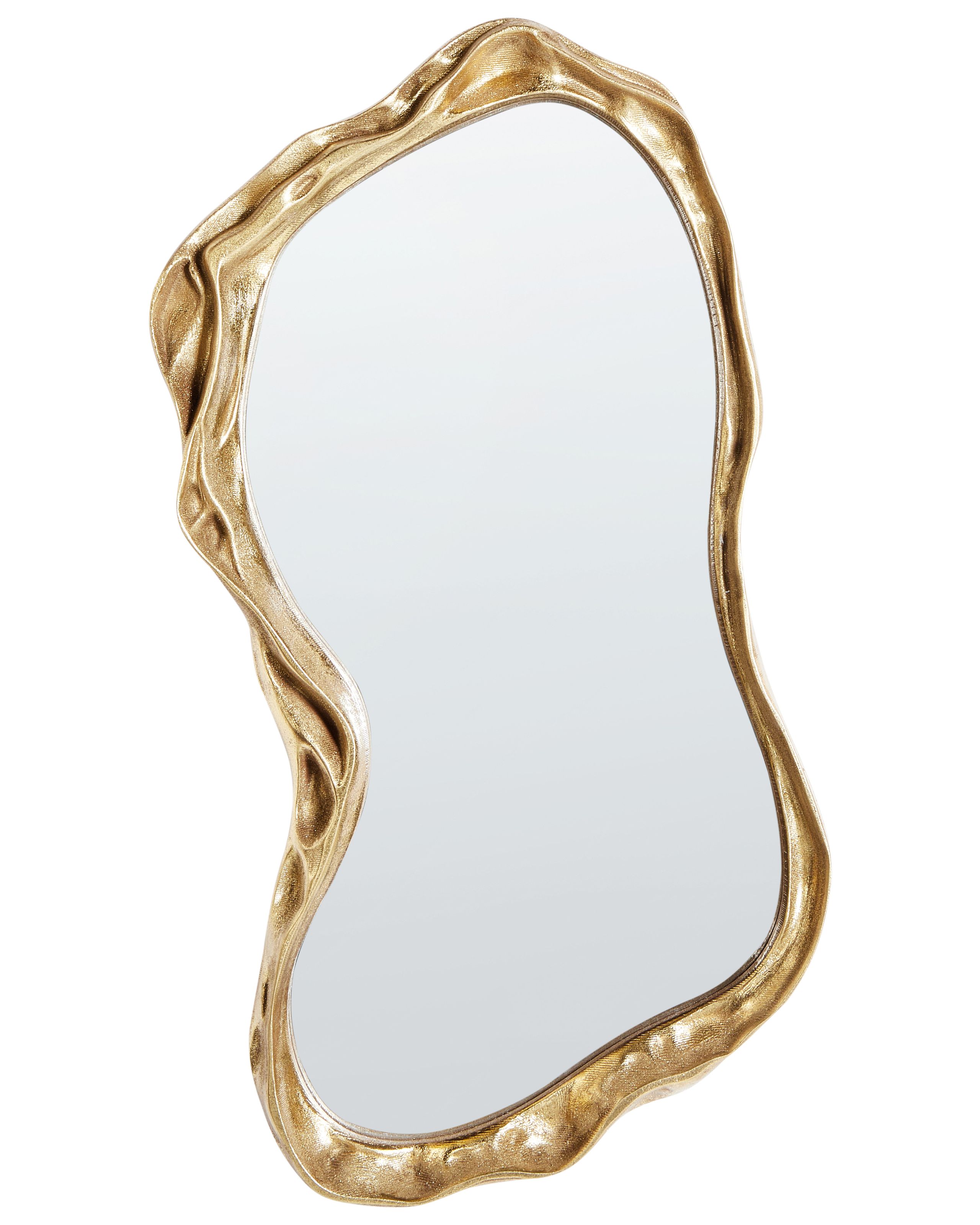 Espejo de pared sery 38 cm 75 cm dorado