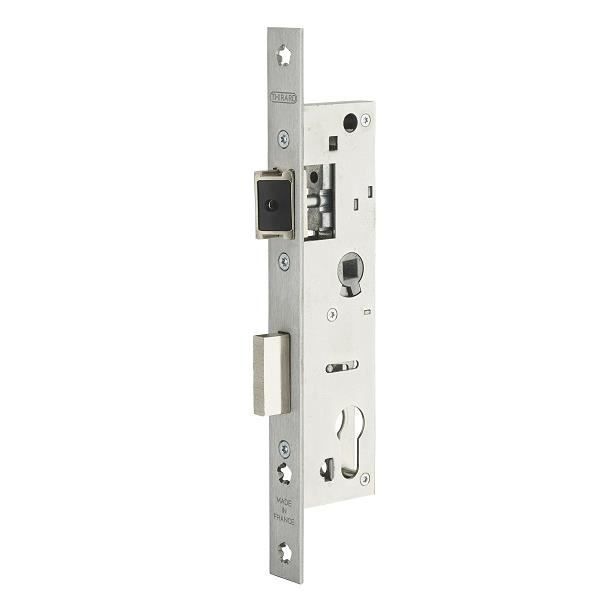 Cerradura de cilindro perfilado l45/a30/ea70 thirard reversible con cabezal