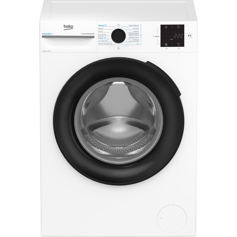 Lavadora beko bm3wft3821wb prosmart 10a 8 kg 1200 rpm