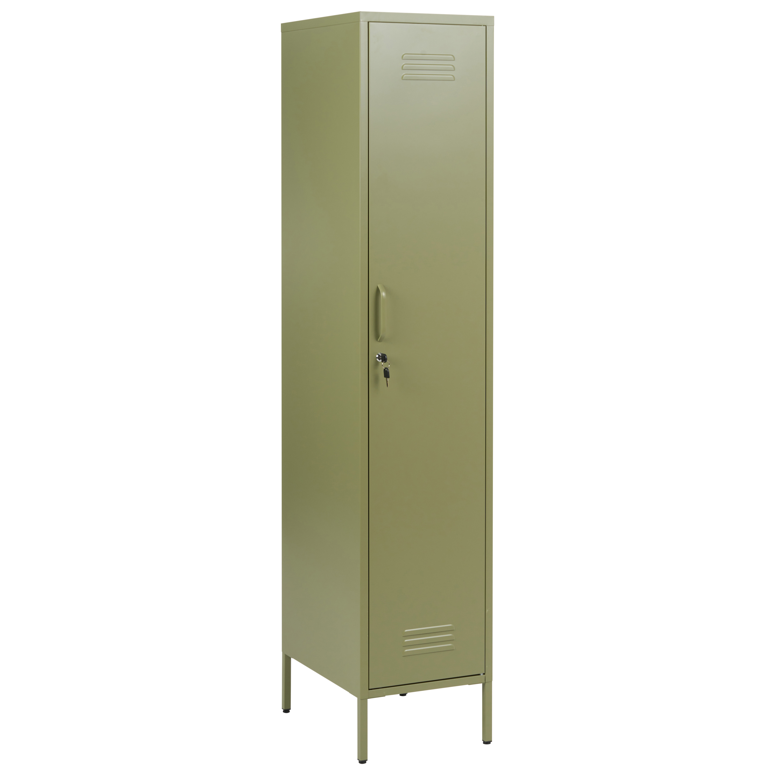 Mueble de oficina frome metal verde