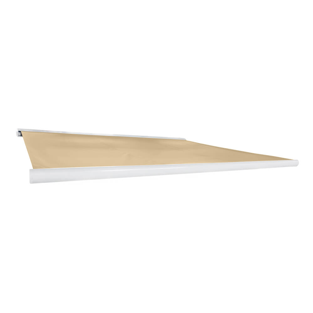 Toldo LED cofre completo elos eléctrico - 395 x 300 cm color arena